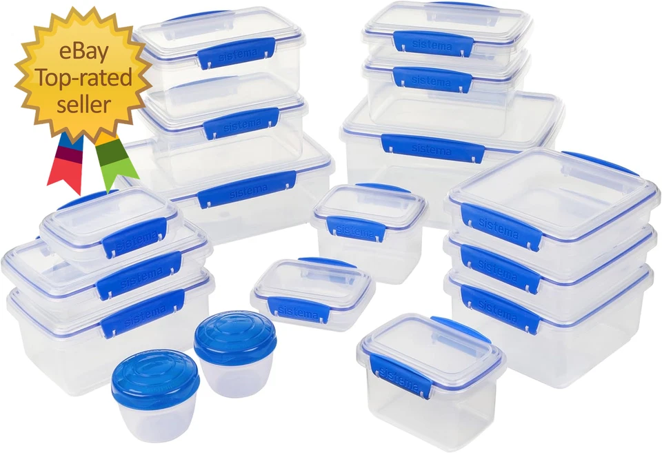 Sistema KLIP IT Collection Food Storage Containers 34-Piece Set