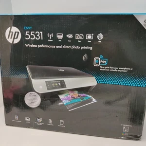 HP Envy 5531 All In One Inkjet Printer Brand New Sealed - Picture 1 of 6