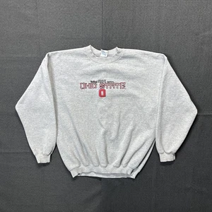 Vintage Ohio State Buckeyes Crewneck Sweatshirt Size L 2002 National Champions - Picture 1 of 6