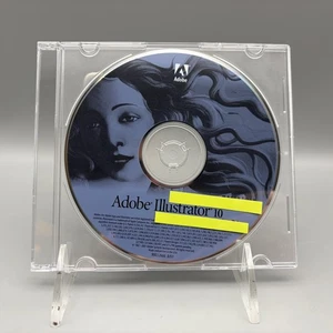 Vintage Adobe Illustrator 10 Macintosh Install CD-ROM 2001 Disc w/ Key - Picture 1 of 12