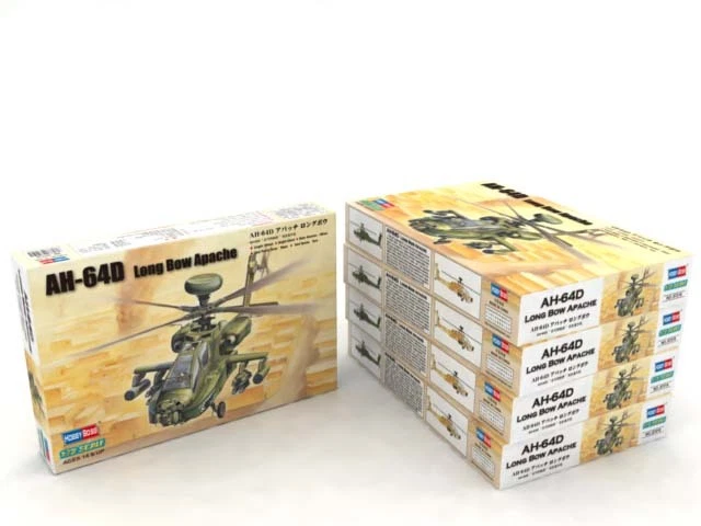 Hobbyboss - AH-64D Long Arc Apache USA Irak Israël Modèle-kit 1:72 Kit — 第 1/1 张图片