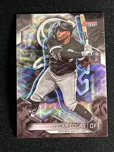 2023 Bowman's Best OSCAR COLAS WAVE REFRACTOR WHITE SOX RC #33 - Picture 1 of 2