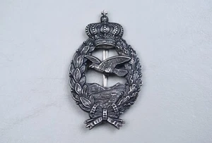 DISTINTIVO PILOTA COMMEMORATIVO TEDESCO BAVARESE PRIMA GUERRA MONDIALE - ESTREMAMENTE SCARSO - Foto 1 di 9