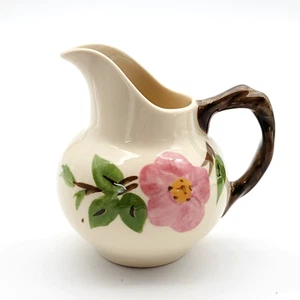 Vintage Franciscan Earthenware Desert Rose Cream Pitcher Creamer - Picture 1 of 8