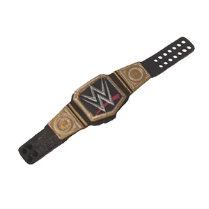 WWE Championship Title Belt Actionfigur Mattel Elite World Scratch Logo 2013 - Bild 1 von 10