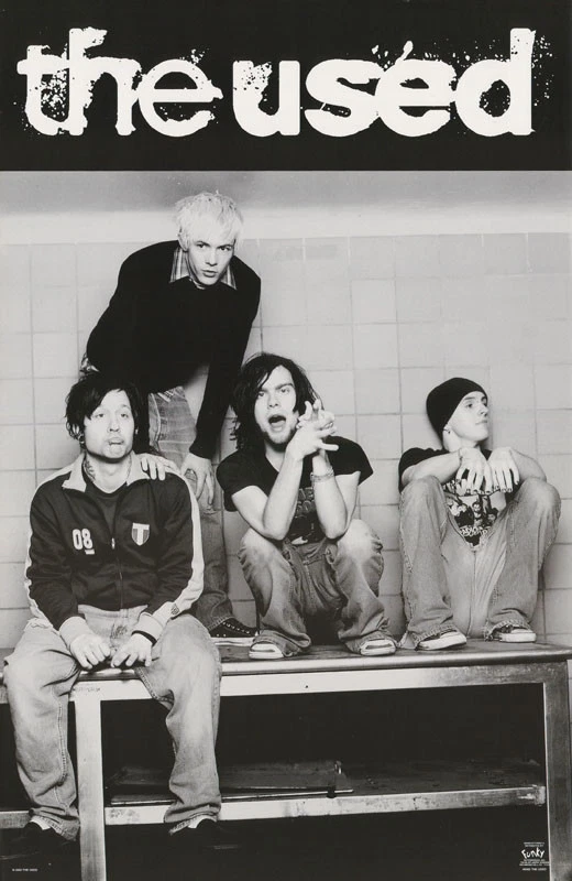 PÓSTER: MÚSICA: USADO - POSE DE GRUPO - ¡ENVÍO GRATUITO! #6582 Foto 1 de 1