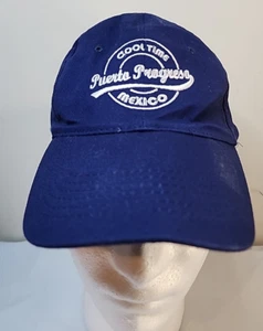 Blue Cool Time Puerta Progresa Mexico One Size Fits Most Baseball Cap/Hat - Picture 1 of 7