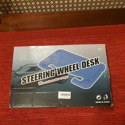 Steering Wheel Desk Laptop Auto Car Computer Mount Table Eating Tray Stand - Image 1 of 2