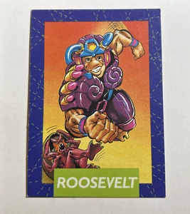 Vintage 1992 Snailians Trading Card Roosevelt Abrams Entertainment 4 RARE - Picture 1 of 2