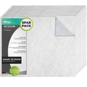 10 Fettfilter für Dunstabzugshaube Dunstfilter Universal Filter Fett Filter - Bild 1 von 7