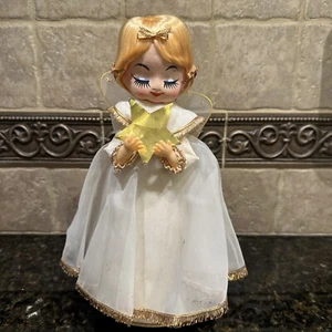 DE COLECCIÓN BRILLANTE BRITE NAVIDAD MUSICAL GIRATORIO "NOCHE DE SILENCIO" ÁNGEL JAPÓN - Imagen 1 de 12