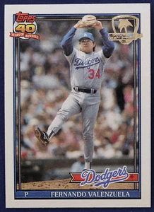 1991 Topps Desert Shield #80 Fernando Valenzuela/COR - Bild 1 von 2