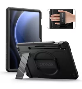 Dexnor Full Body Case for Samsung Galaxy Tab S9/S9 FE Shockproof Cover Kickstand - Picture 1 of 24