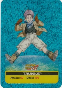 Lamincards Dragon Ball GT Edibas Serie Smeraldo TRUNKS N Z10 Zaffiro - Imagen 1 de 2