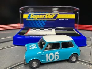 Superslot H3913 Austin Mini Cooper S #106 1962 Targa Florio - Imagen 1 de 1