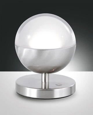 LED Tavolo Melville 1flg Fabas Luce 3262-30-178 Con 3 Livelli Regolatore Touch - Immagine 1 di 2