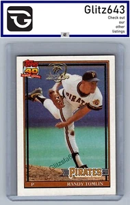 1991 Topps #167 Randy Tomlin Desert Shield - Picture 1 of 2