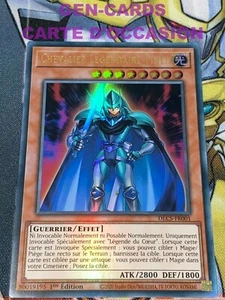 CARTE Yu Gi Oh CHEVALIER LEGENDAIRE TIMEE DLCS-FR001 1ère édition - Picture 1 of 1