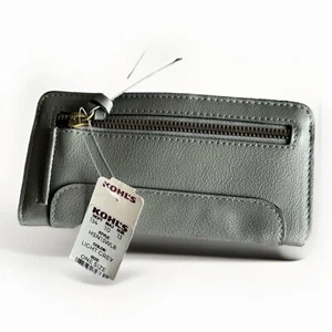 Women’s Light Grey Wallet Kohls With Tags - Picture 1 of 9