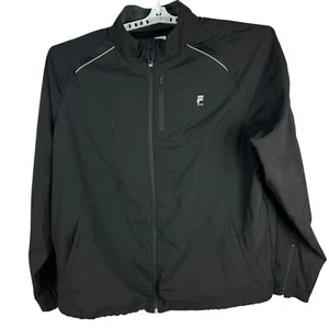 Fila Sport Mens Black Polyester Jacket XL - Picture 1 of 4