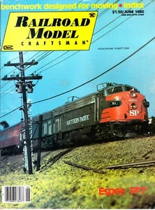 RAILROAD MODEL CRAFTSMAN 6/80 / SP FP7 & F7B, LEHIGH VALLEY STEEL GONDOLA  - Picture 1 of 2