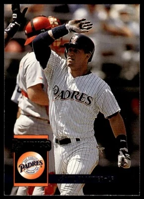 1994 Donruss Baseball Card Phil Plantier p San Diego Padres #566 - Image 1 of 2