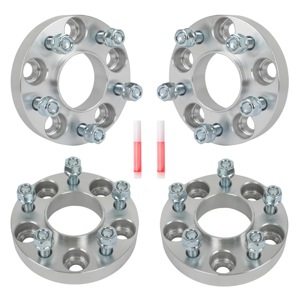 4 espaciadores de rueda centrados en buje de 1" 5x115 para Chevrolet Impala Malibu Monte Carlo Foto 1 de 4