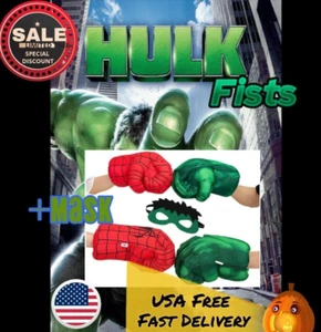 Childern Boxing Punch Gloves for Kids Costume Party Superhero Dress Up Fight - Picture 1 of 9