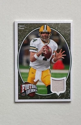2008 Upper Deck Heroes Jerseys Green Retail #6 Brett Favre #X2864 - Image 1 of 2