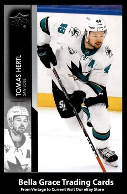 2021-22 Upper Deck Tomas Hertl #149 San Jose Sharks NHL Hockey - Image 1 of 2