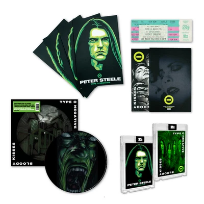 TYPE O NEGATIVE Bloody Kisses Vinyl 2-LP Picture Disc Z2 Exclusive Limited 300 - Image 1 of 4