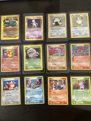 Vintage + Early 2000s Pokemon Card Bundle - RARE HOLOS - Image 1 of 2
