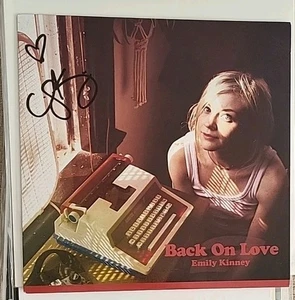 Emily Kinney Back On Love  Popsicles Vinyl 7" Autographed Signed  - Picture 1 of 5