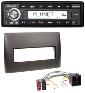 Continental USB 1DIN AUX DAB MP3 Autoradio für Fiat Stilo (192, 2001-2008) - Bild 1 von 9