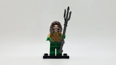 LEGO minifigura Aquaman sh0525 DC Super Heroes Aquaman 76095 Justicia leer Foto 1 de 4