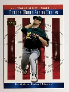 2002 Upper Deck World Series Heroes #140 Tim Hudson FWS - Bild 1 von 2