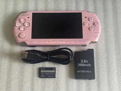 Excellent  Sony PSP-3000 PSP 3000 Console Pink Region Free - Image 1 of 4