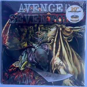 Avenged Sevenfold NEW City Of Evil Red Orange Swirl Double Vinyl w Foil Jacket - Picture 1 of 4