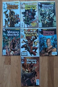 Villains United 1-6 2005 + Special #1 2006 DC Comics Mini Series Comic Books - Picture 1 of 4