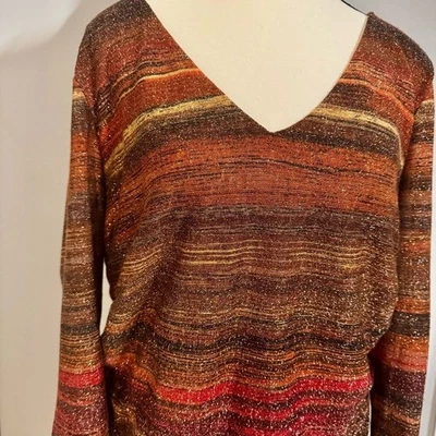 Nordstrom stretchy pullover shimmery dress XL - Image 1 of 4