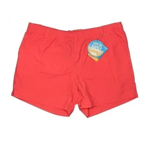 Columbia PFG Men’s Shorts XL Coral Red Swim Trunks Omni-Shade UPF 50 NWT - Picture 1 of 2
