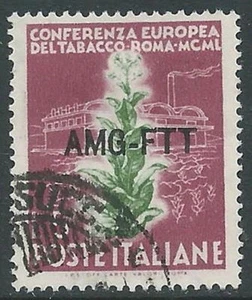 1950 TRIESTE A USATO TABACCO 5 LIRE - L1 - Picture 1 of 1