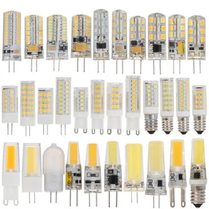G4 G9 LED Bulb AC DC 12V 220V Dimmable 3014 2835 COB SMD Replace Halogen Lamp - Picture 1 of 56