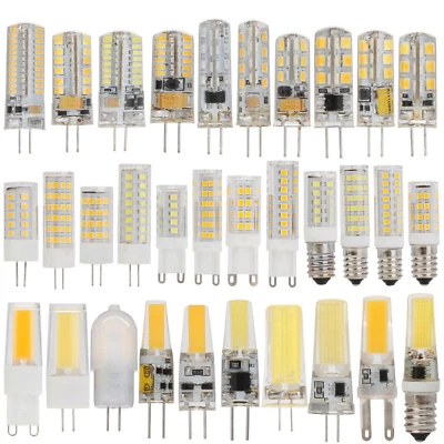 G4 G9 LED Bulb AC DC 12V 220V Dimmable 3014 2835 COB SMD Replace Halogen Lamp - Image 1 of 4