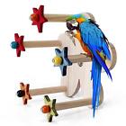 Bird Parrot Perch Wheel Toy Smooth Surface Climbing Durable Cage Accessories