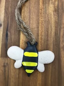 Ceramic Bumble Bee Ornament - Hanging - Picture 1 of 3