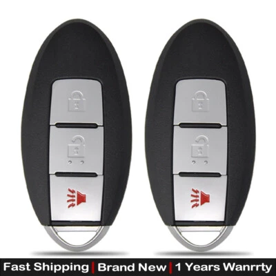 2 Para 2011 2012 2013 2014 2015 2016 2017 Nissan Juke Mando a distancia de repuesto Llavero Foto 1 de 4