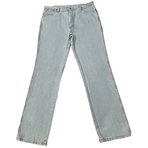 Wrangler Herren 936GBH A002 Cowboy Cut Straight Jeans blau helle Waschung LESEN - Bild 1 von 6