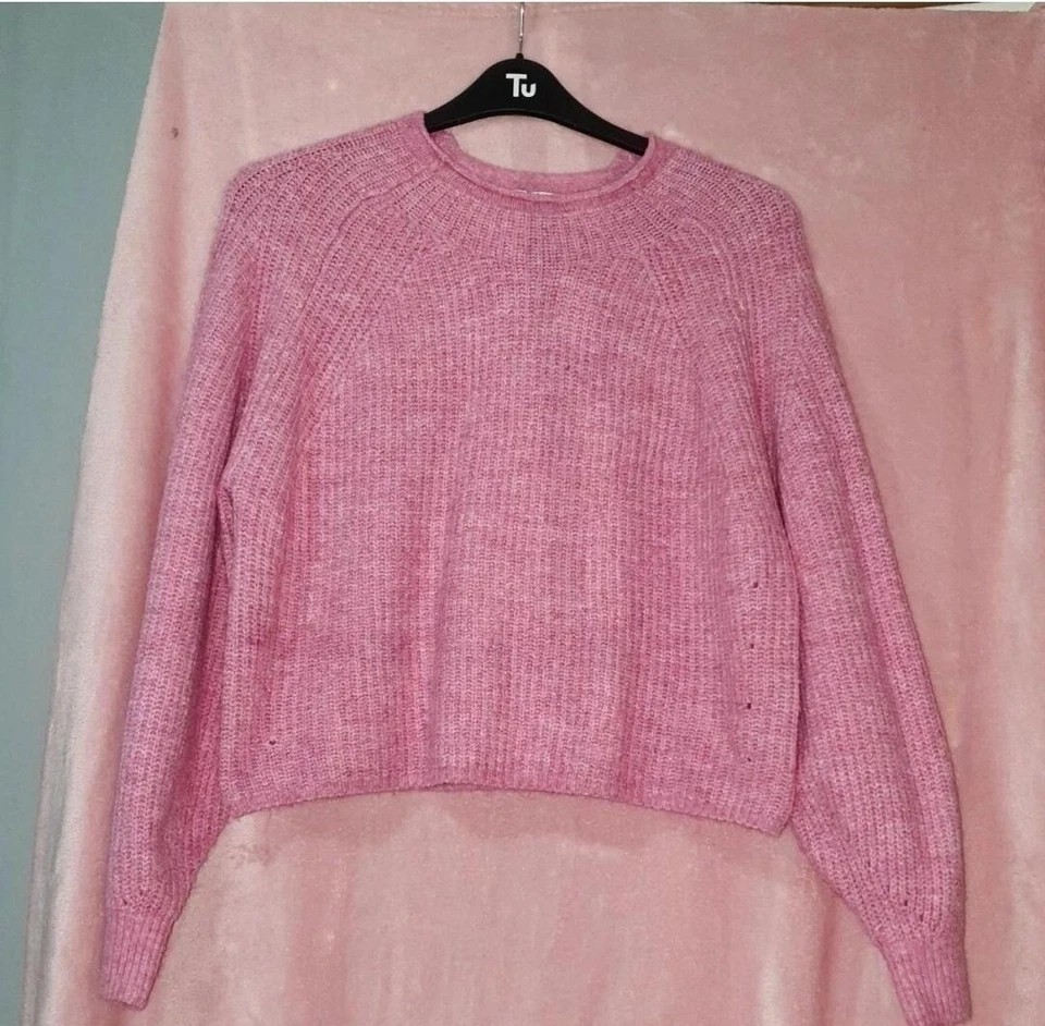 Jumper de punto rosa (Topshop) Foto 1 de 1