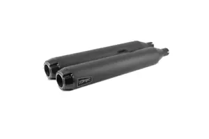 Two Brothers Harley Davidson Softail Deluxe/Slim 15-19 Black Dual Carb Tip 2BROS - Picture 1 of 1